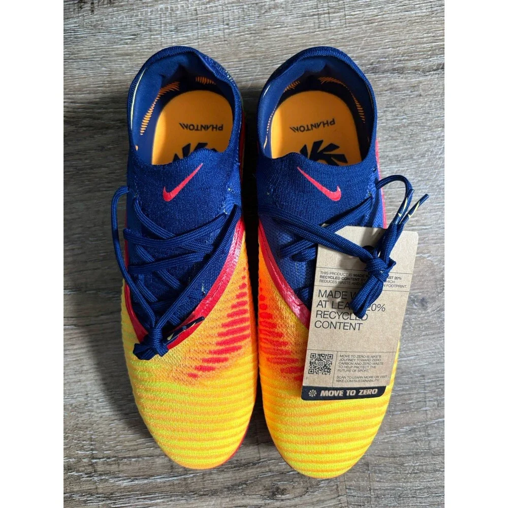 Nike Phantom 6 Elite FG Low Erling Haaland Laser Orange Men’s Sz 8 HQ2332-800